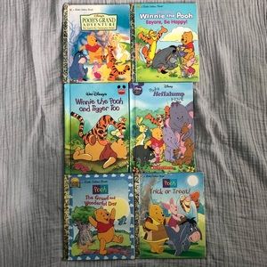 6 Disney Winnie the Pooh books